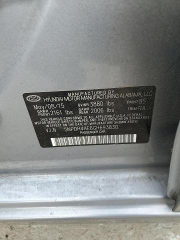 Photo 11 VIN: 5NPDH4AE6GH693830 - HYUNDAI ELANTRA 