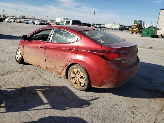 Photo 2 VIN: 5NPDH4AE6GH696338 - HYUNDAI ELANTRA SE 