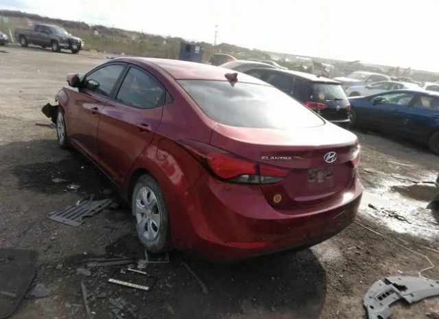 Photo 2 VIN: 5NPDH4AE6GH697232 - HYUNDAI ELANTRA 