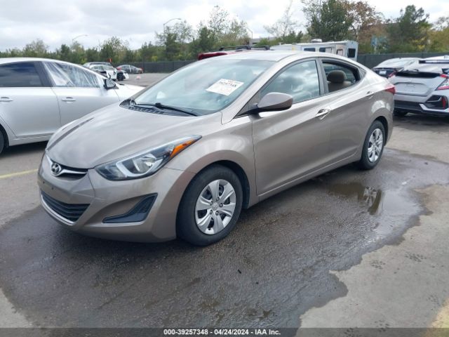 Photo 1 VIN: 5NPDH4AE6GH698395 - HYUNDAI ELANTRA 