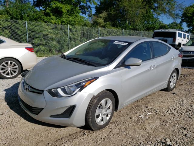 Photo 1 VIN: 5NPDH4AE6GH703403 - HYUNDAI ELANTRA SE 