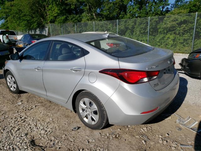 Photo 2 VIN: 5NPDH4AE6GH703403 - HYUNDAI ELANTRA SE 