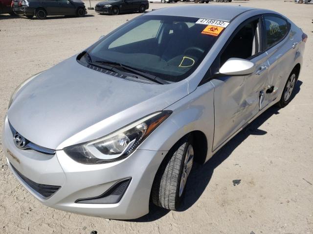 Photo 1 VIN: 5NPDH4AE6GH710285 - HYUNDAI ELANTRA SE 