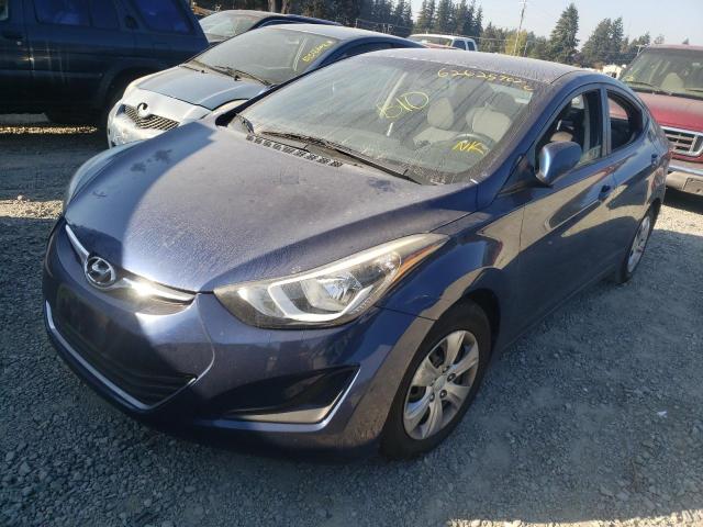 Photo 1 VIN: 5NPDH4AE6GH712067 - HYUNDAI ELANTRA SE 