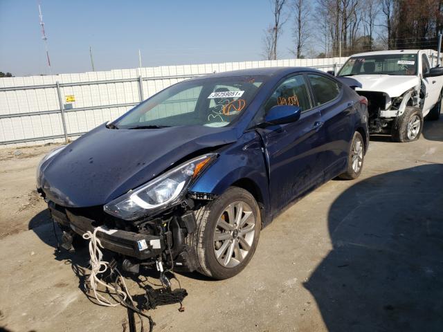 Photo 1 VIN: 5NPDH4AE6GH715597 - HYUNDAI ELANTRA SE 