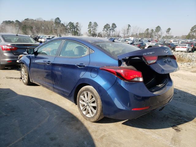 Photo 2 VIN: 5NPDH4AE6GH715597 - HYUNDAI ELANTRA SE 