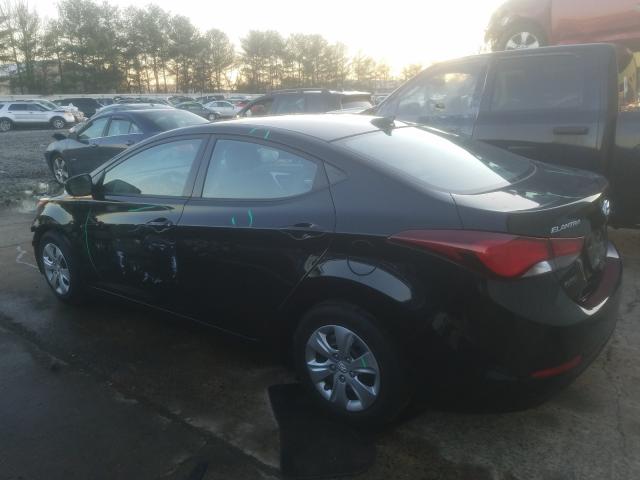 Photo 2 VIN: 5NPDH4AE6GH718760 - HYUNDAI ELANTRA SE 