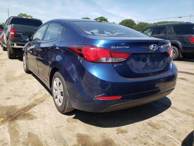 Photo 2 VIN: 5NPDH4AE6GH720833 - HYUNDAI ELANTRA SE 