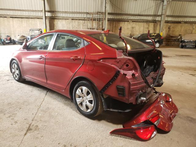 Photo 2 VIN: 5NPDH4AE6GH721836 - HYUNDAI ELANTRA SE 