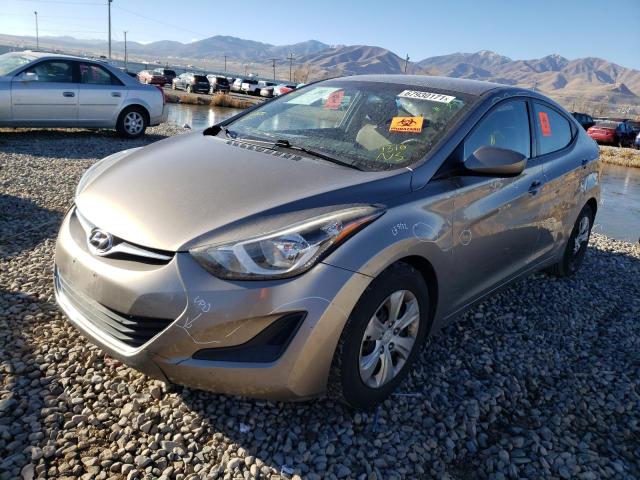 Photo 1 VIN: 5NPDH4AE6GH723764 - HYUNDAI ELANTRA SE 