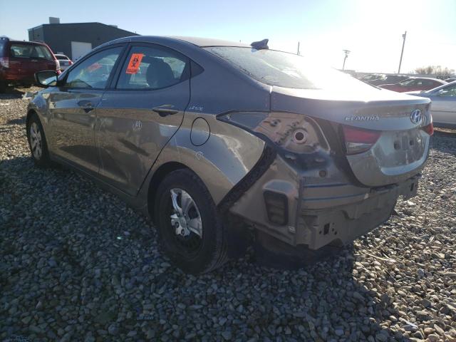 Photo 2 VIN: 5NPDH4AE6GH723764 - HYUNDAI ELANTRA SE 