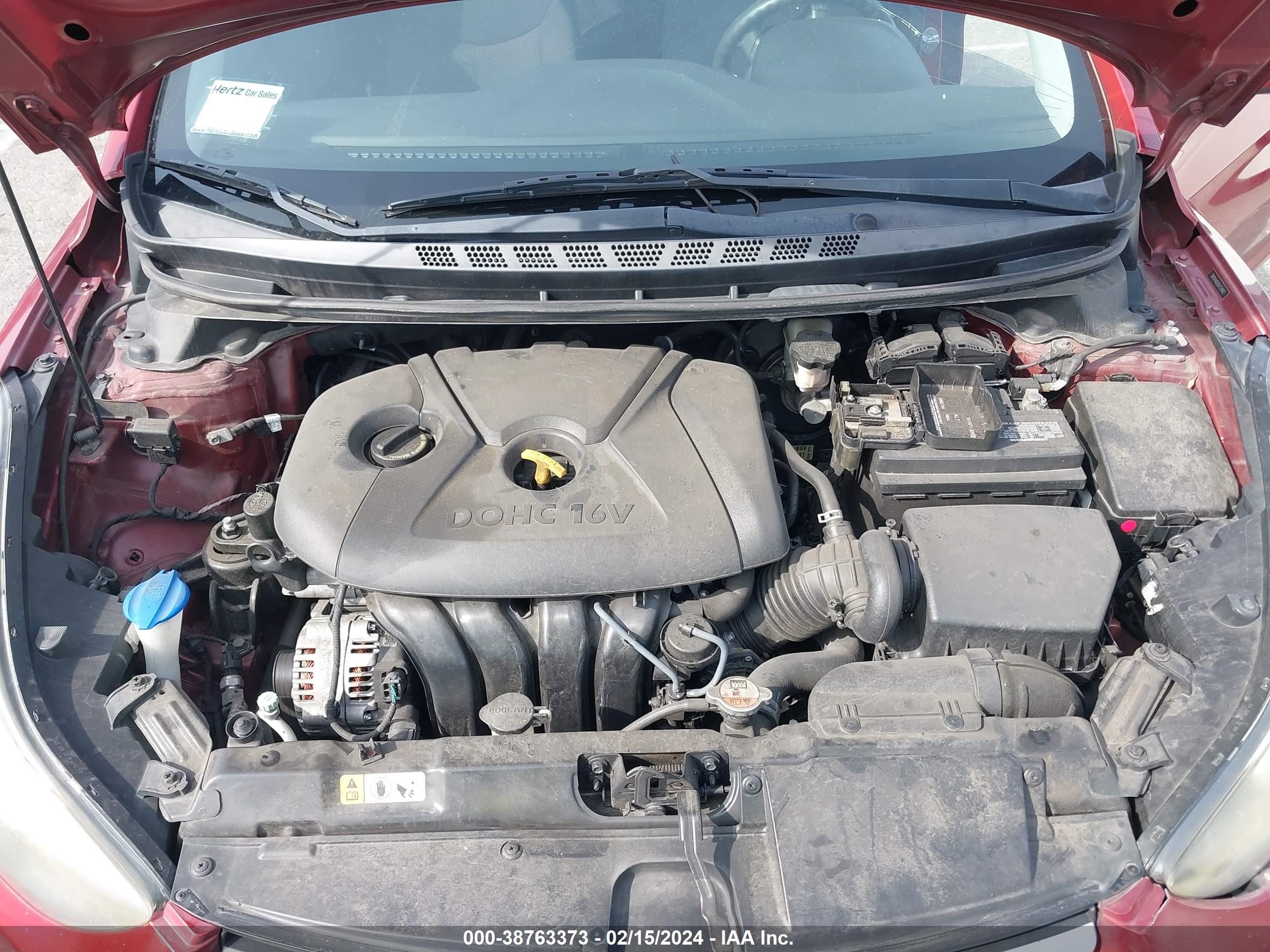 Photo 9 VIN: 5NPDH4AE6GH724042 - HYUNDAI ELANTRA 