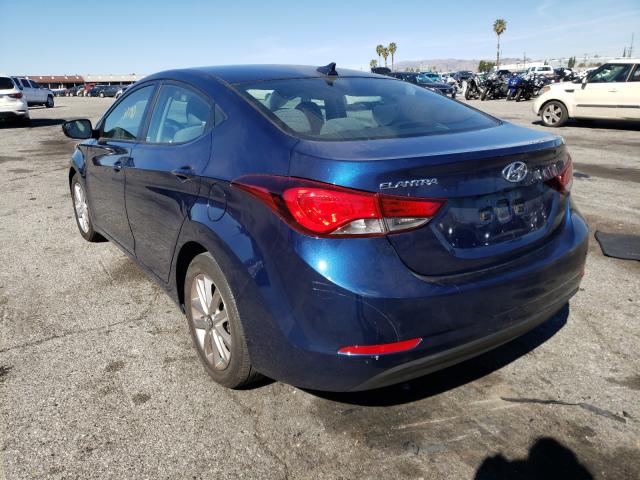 Photo 2 VIN: 5NPDH4AE6GH724400 - HYUNDAI ELANTRA SE 