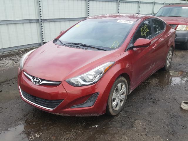 Photo 1 VIN: 5NPDH4AE6GH731718 - HYUNDAI ELANTRA SE 