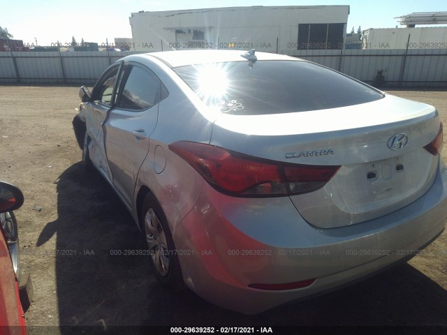 Photo 2 VIN: 5NPDH4AE6GH742492 - HYUNDAI ELANTRA 