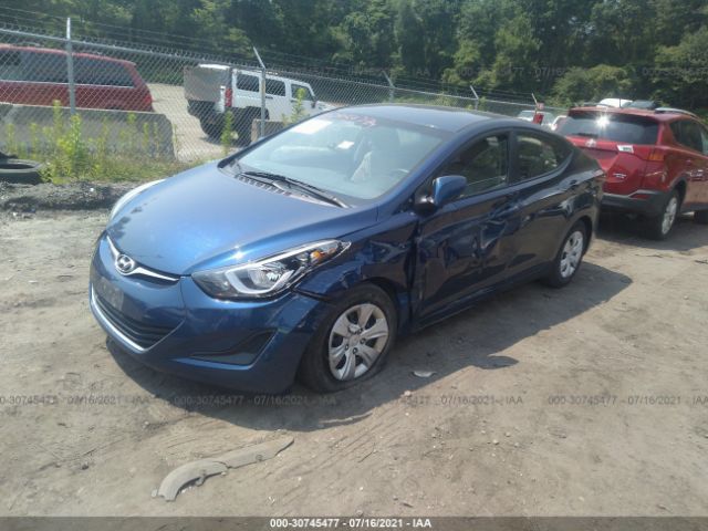 Photo 1 VIN: 5NPDH4AE6GH742573 - HYUNDAI ELANTRA 