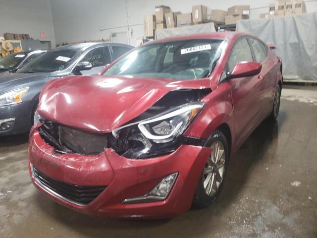 Photo 1 VIN: 5NPDH4AE6GH745926 - HYUNDAI ELANTRA SE 