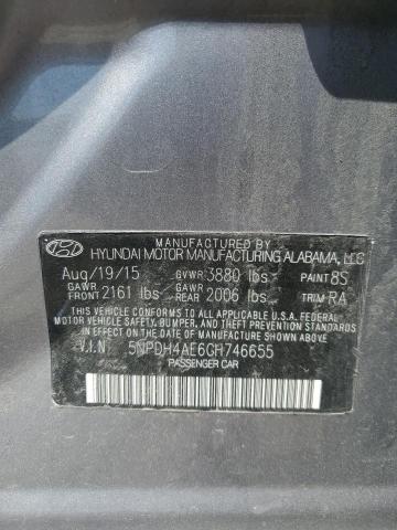 Photo 11 VIN: 5NPDH4AE6GH746655 - HYUNDAI ELANTRA 