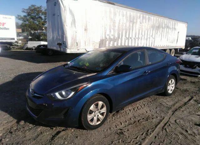 Photo 1 VIN: 5NPDH4AE6GH749376 - HYUNDAI ELANTRA 