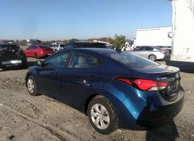 Photo 2 VIN: 5NPDH4AE6GH749376 - HYUNDAI ELANTRA 