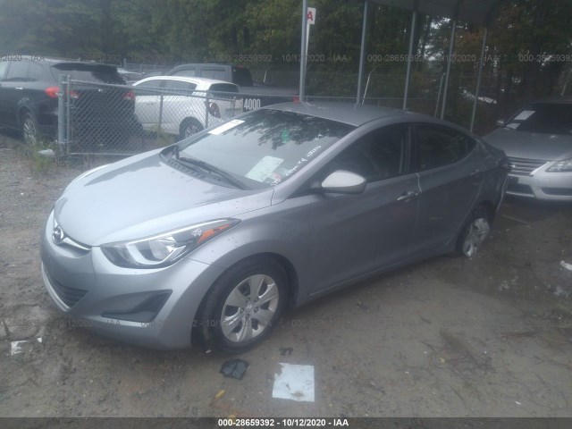 Photo 1 VIN: 5NPDH4AE6GH752858 - HYUNDAI ELANTRA 