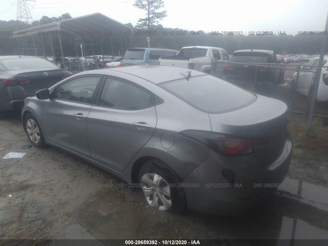 Photo 2 VIN: 5NPDH4AE6GH752858 - HYUNDAI ELANTRA 