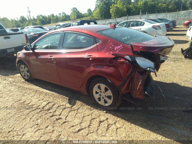 Photo 2 VIN: 5NPDH4AE6GH758935 - HYUNDAI ELANTRA 