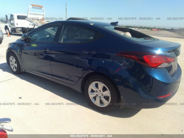 Photo 2 VIN: 5NPDH4AE6GH761401 - HYUNDAI ELANTRA 