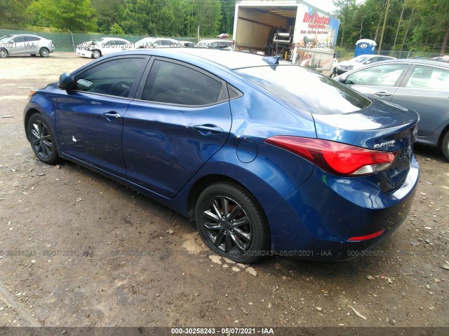 Photo 2 VIN: 5NPDH4AE6GH766520 - HYUNDAI ELANTRA 