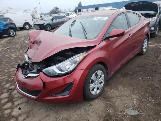 Photo 1 VIN: 5NPDH4AE6GH768283 - HYUNDAI ELANTRA SE 