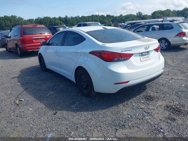 Photo 2 VIN: 5NPDH4AE6GH770471 - HYUNDAI ELANTRA 