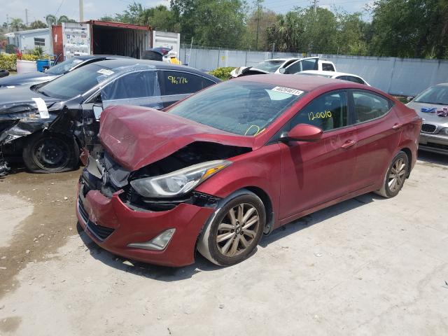 Photo 1 VIN: 5NPDH4AE6GH783298 - HYUNDAI ELANTRA SE 