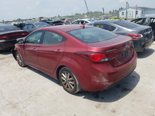 Photo 2 VIN: 5NPDH4AE6GH783298 - HYUNDAI ELANTRA SE 