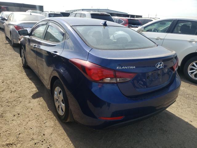 Photo 2 VIN: 5NPDH4AE6GH792969 - HYUNDAI ELANTRA SE 