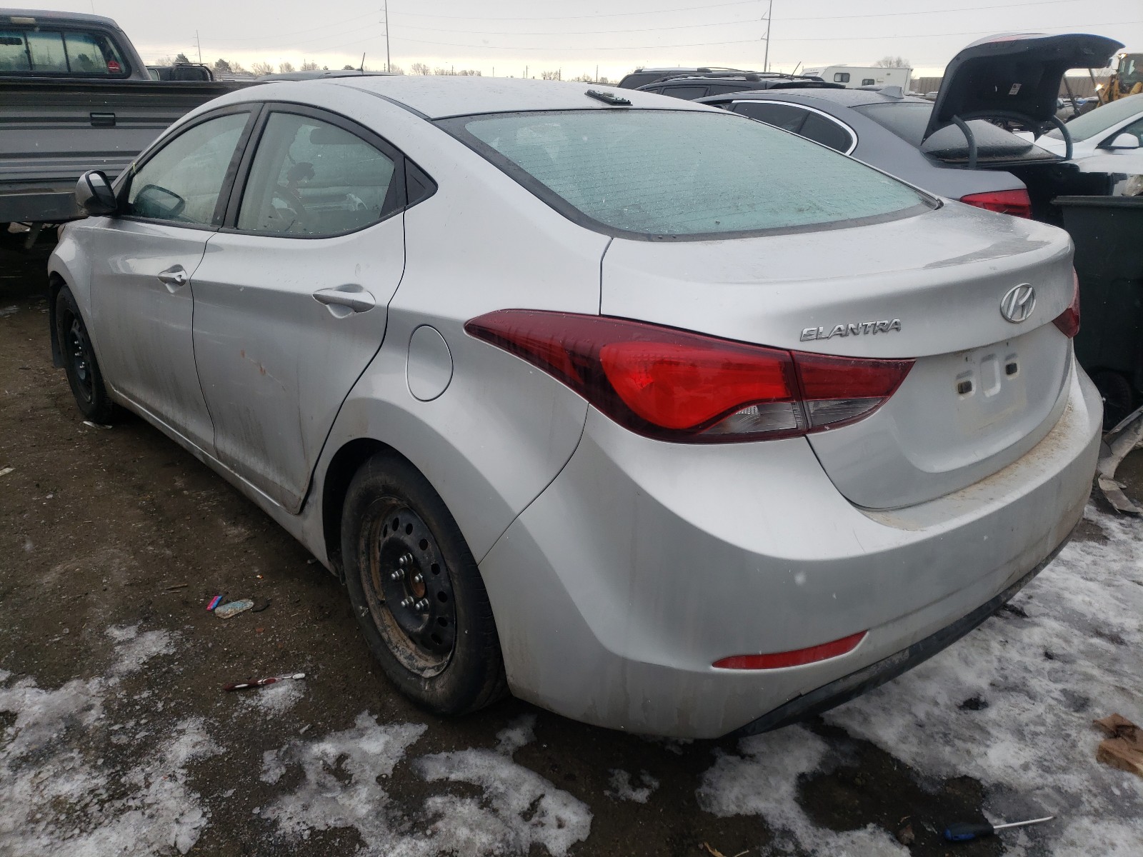 Photo 2 VIN: 5NPDH4AE6GH793720 - HYUNDAI ELANTRA SE 