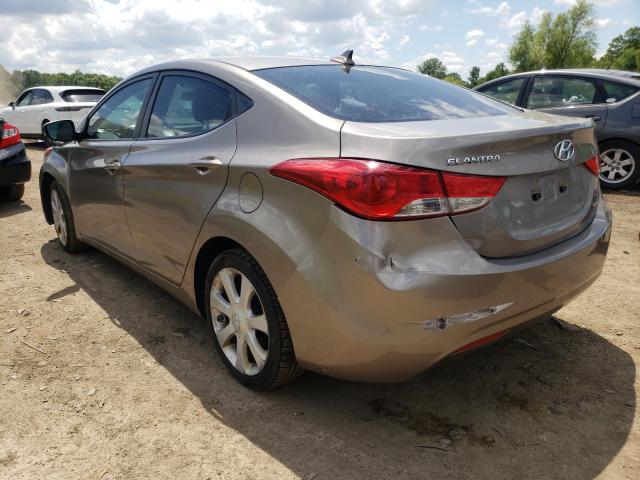 Photo 2 VIN: 5NPDH4AE7BH015550 - HYUNDAI ELANTRA GL 