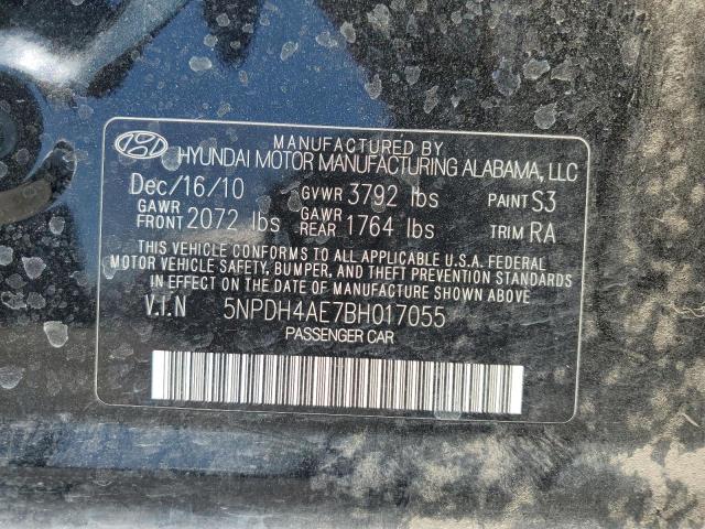 Photo 12 VIN: 5NPDH4AE7BH017055 - HYUNDAI ELANTRA 