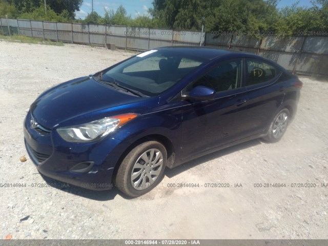 Photo 1 VIN: 5NPDH4AE7BH025222 - HYUNDAI ELANTRA 