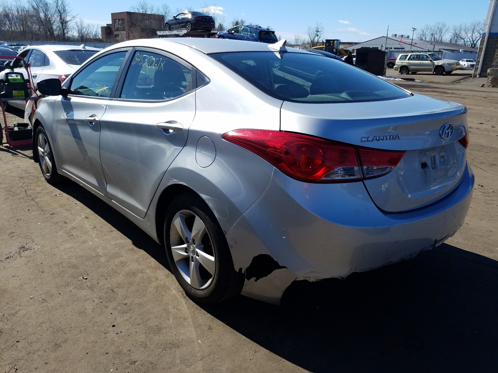 Photo 2 VIN: 5NPDH4AE7BH056678 - HYUNDAI ELANTRA GL 