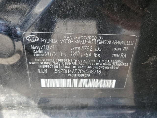 Photo 12 VIN: 5NPDH4AE7CH068718 - HYUNDAI ELANTRA 