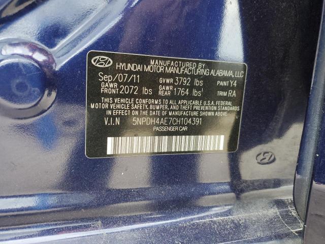 Photo 12 VIN: 5NPDH4AE7CH104391 - HYUNDAI ELANTRA 