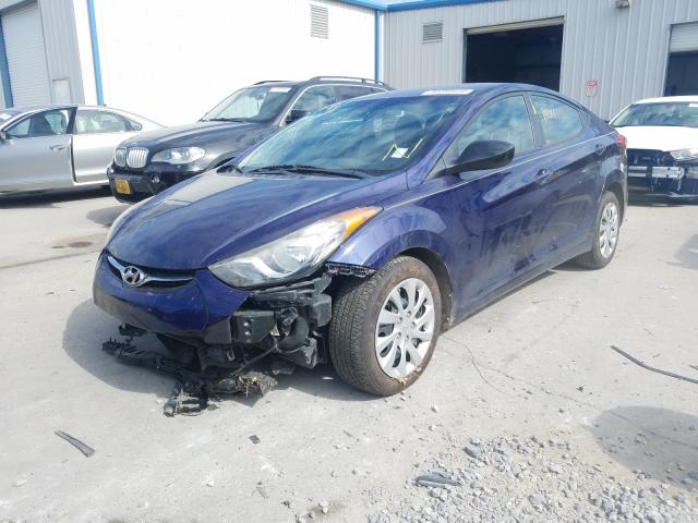 Photo 1 VIN: 5NPDH4AE7CH133485 - HYUNDAI ELANTRA GL 