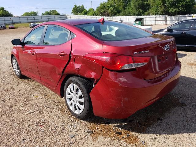 Photo 2 VIN: 5NPDH4AE7DH195728 - HYUNDAI ELANTRA GL 