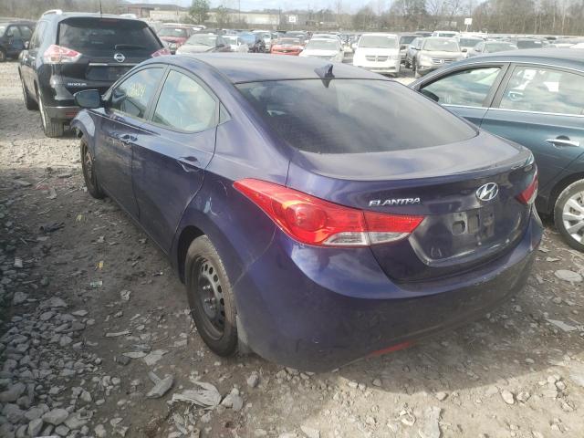 Photo 2 VIN: 5NPDH4AE7DH196863 - HYUNDAI ELANTRA GL 