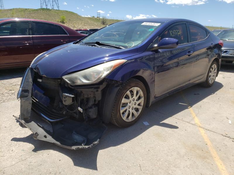 Photo 1 VIN: 5NPDH4AE7DH206887 - HYUNDAI ELANTRA GL 