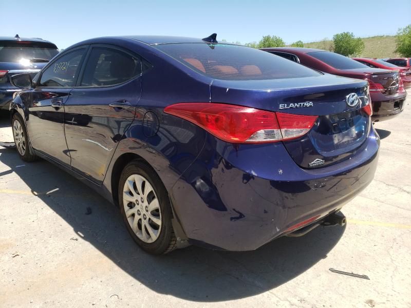 Photo 2 VIN: 5NPDH4AE7DH206887 - HYUNDAI ELANTRA GL 