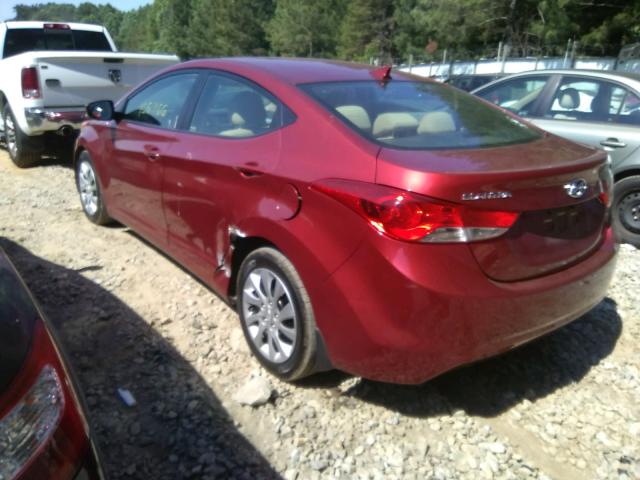 Photo 2 VIN: 5NPDH4AE7DH210633 - HYUNDAI ELANTRA GL 