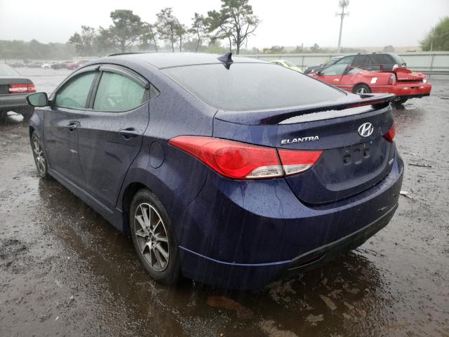 Photo 2 VIN: 5NPDH4AE7DH256124 - HYUNDAI ELANTRA GL 