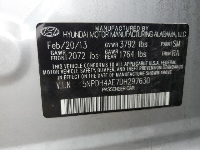 Photo 11 VIN: 5NPDH4AE7DH297630 - HYUNDAI ELANTRA 