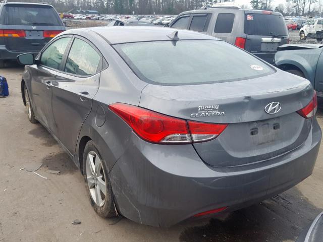 Photo 2 VIN: 5NPDH4AE7DH342663 - HYUNDAI ELANTRA GL 